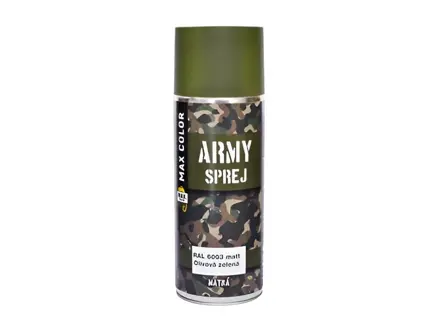 ARMY SPREJ RAL 6003 KHAKI oliv matná 400 ml